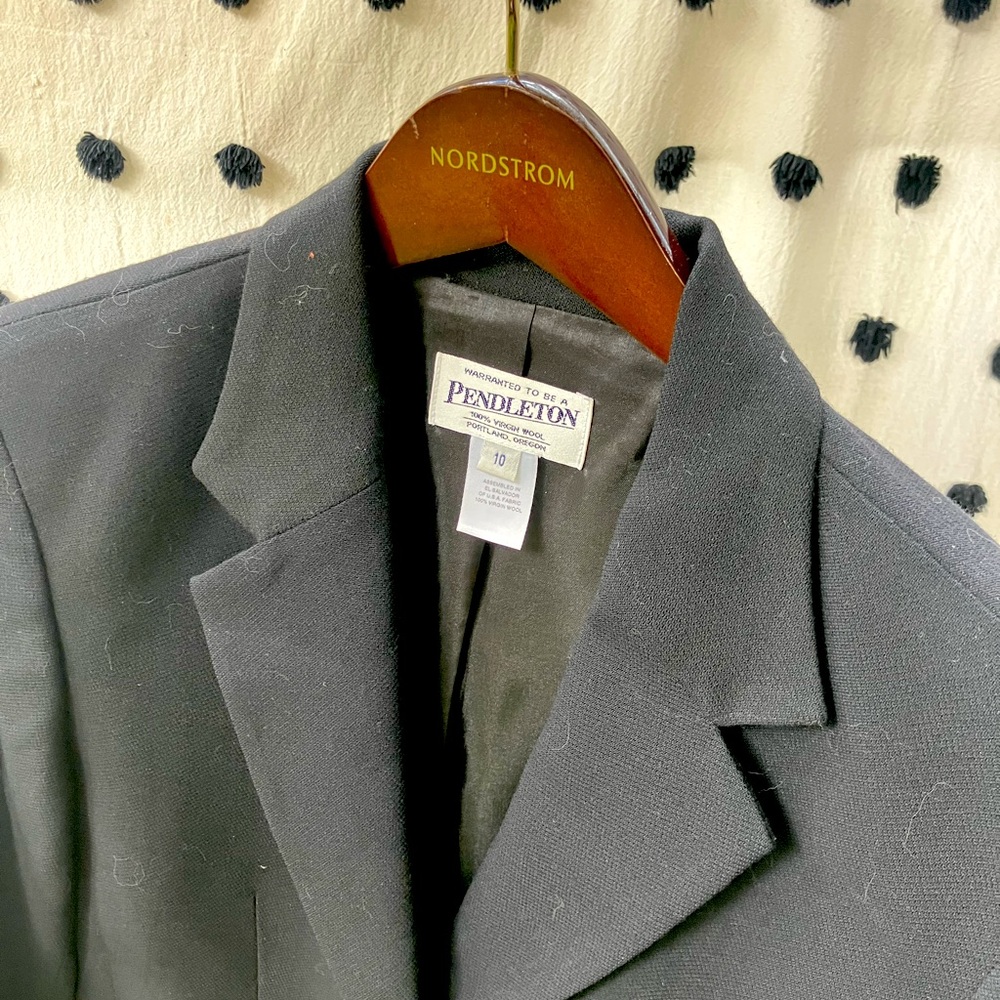 Vintage Pendleton Blazer women’s Sz 10 Navy